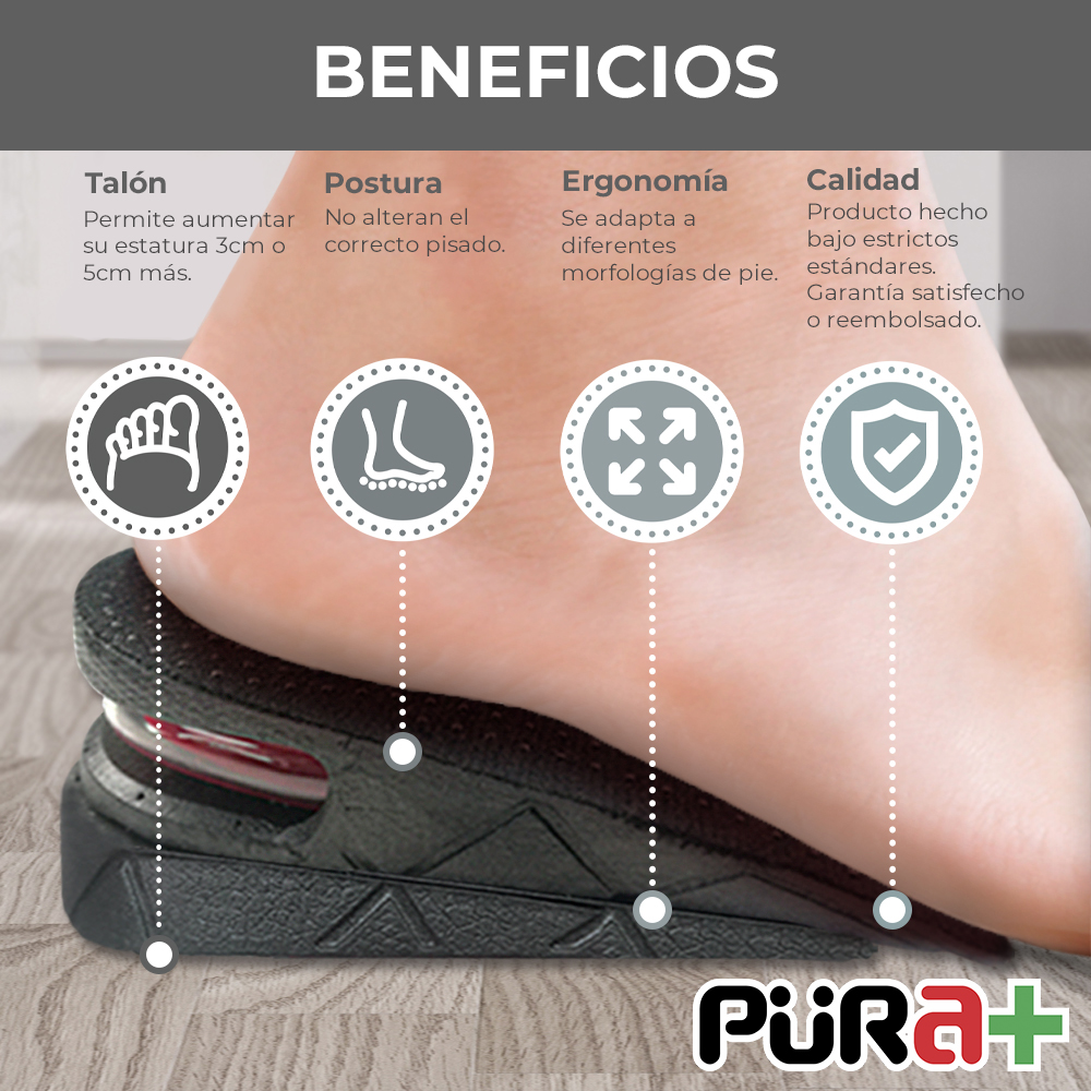 TALONERA ESTATURA NEGRA PURA +