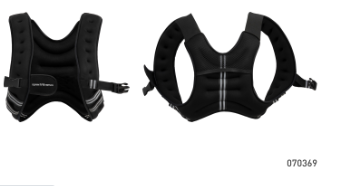 CHALECO CON PESO DE ENTRENAMIENTO 5K SPORTFITNESS