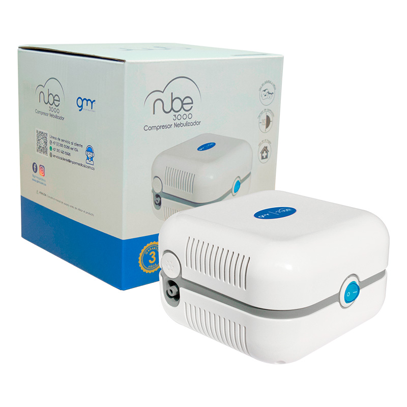 NEBULIZADOR NUBE 3000 CON IRRIGADOR NASAL GMD