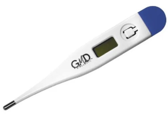 TERMOMETRO DIGITAL RIGIDO AZUL GMD