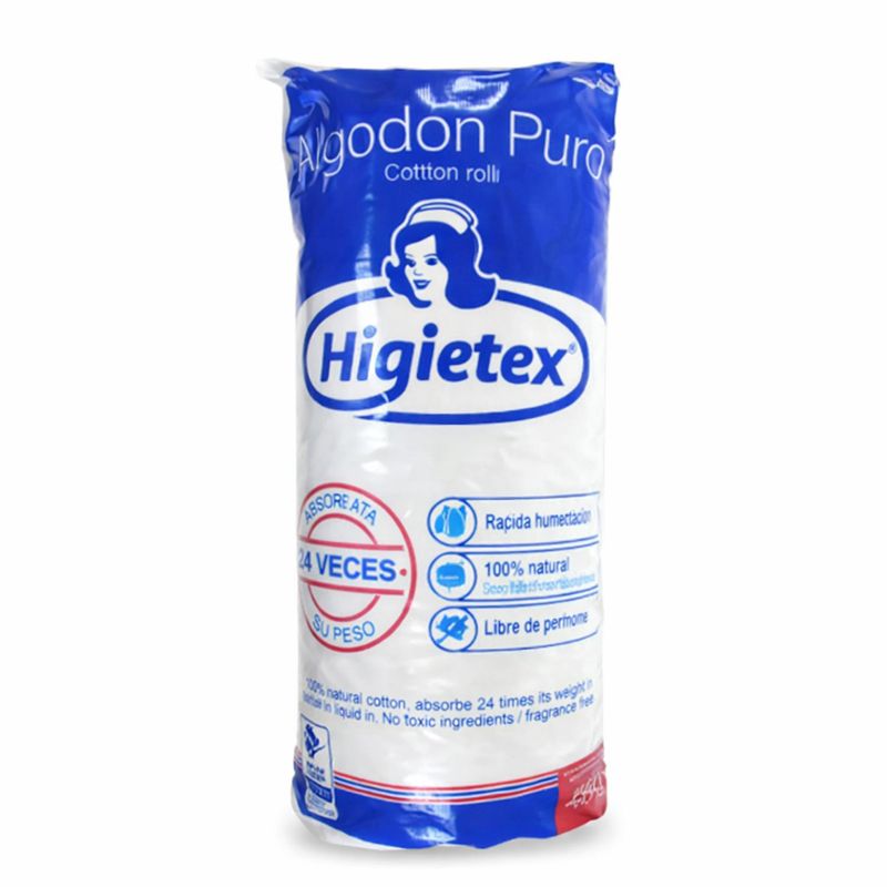 ALGODON QUIRURGICO ROLLO X 454 GR HIGIETEX