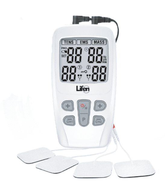ELECTROESTIMULADOR TENS+EMS + MASAJEADOR DIGITAL LIFEN LENZ