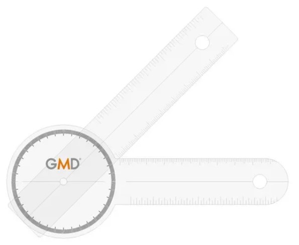 GONIOMETRO PARA CODOS Y TOBILLOS GMD