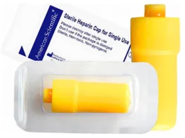 TAPON HEPARINIZADO DESECHABLE