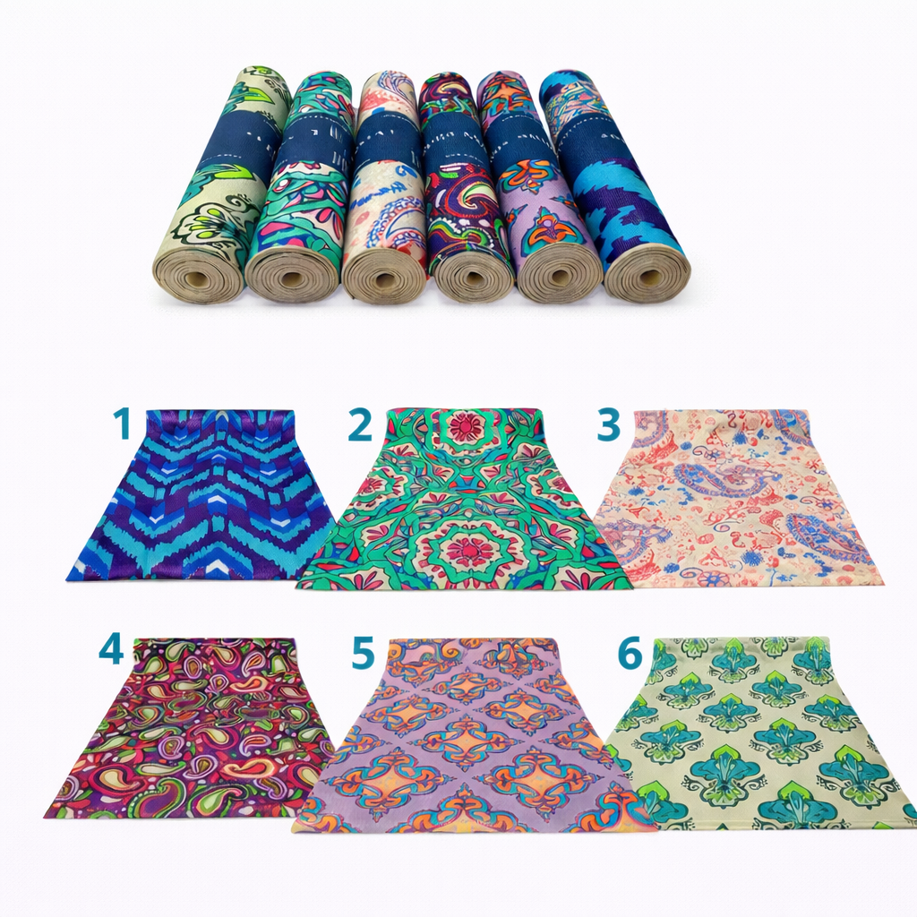 COLCHONETA MAT MANDALAS 6MM PARA YOGA