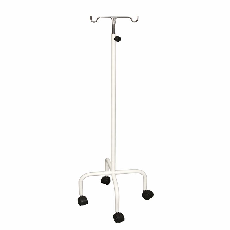 ATRIL PORTASUERO SENCILLO ACABADO EN PINTURA ELECTROSTATICA, CON 4 RUEDAS PH