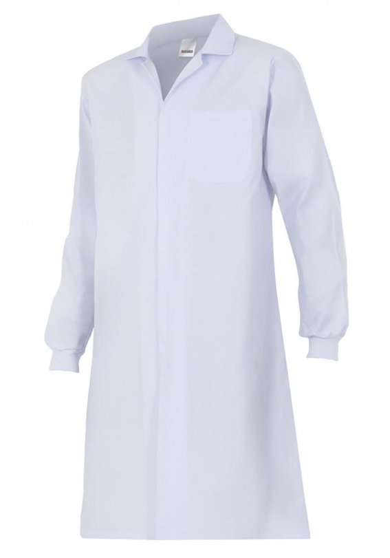 BATA ANTIFUIDO CON PUÑO