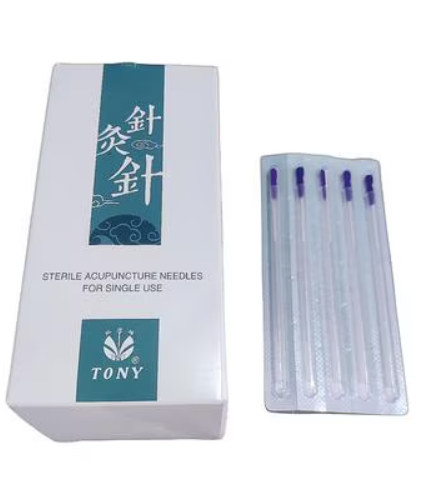AGUJA ACUPUNTURA CAJA X 100 UND