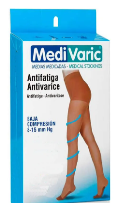 MEDIA DE COMPRESION PANTIMEDIA VELADA  8-15 REF:1111p MEDIVARIC