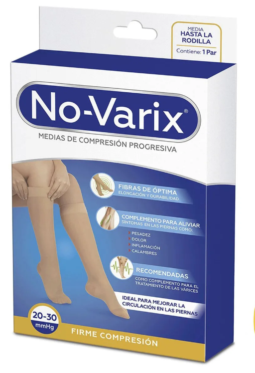 MEDIA DE COMPRESION RODILLA OPACA  DESPUNTADA 20-30  REF:101050 NO-VARIX