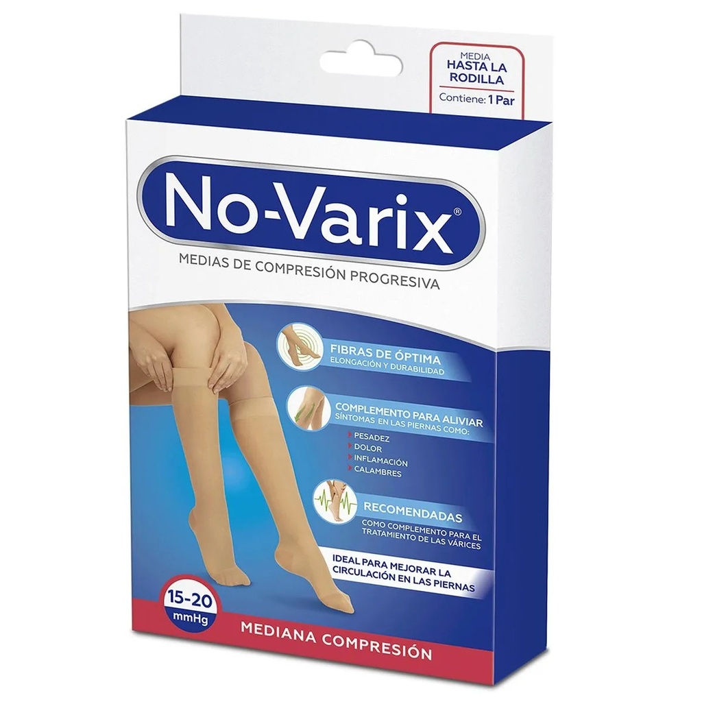 MEDIA DE COMPRESION RODILLA 4G 15-20 MEDIA REF:101090 NO-VARIX