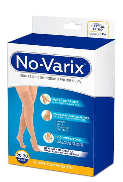 MEDIA DE COMPRESION MUSLO VELAD MUSLO 20-30 REF:101049 NO-VARIX
