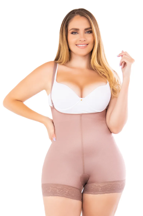 FAJA MUSLO EN TIRAS SENOS LIBRES SIN CIERRES  FAJATE