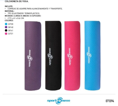 COLCHONETA SEMIPROFESIONALSPORTFITNESS