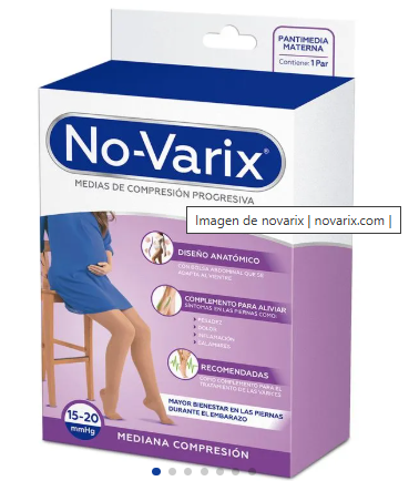 MEDIA DE COMPRESION MATERNA PANTIMEDIA COMPRESION 15-20 REF.101060 NO VARIX