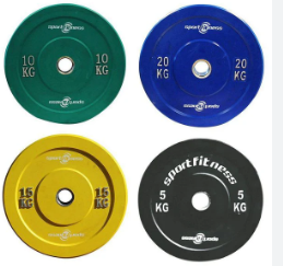 DISCO OLIMPICO EN CAUCHO 2PUL SPORTFITNESS