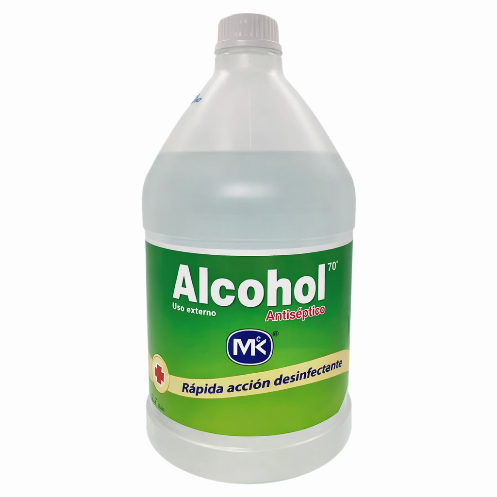 ALCOHOL ANTISEPTICO MK X 3700ML EN GALON