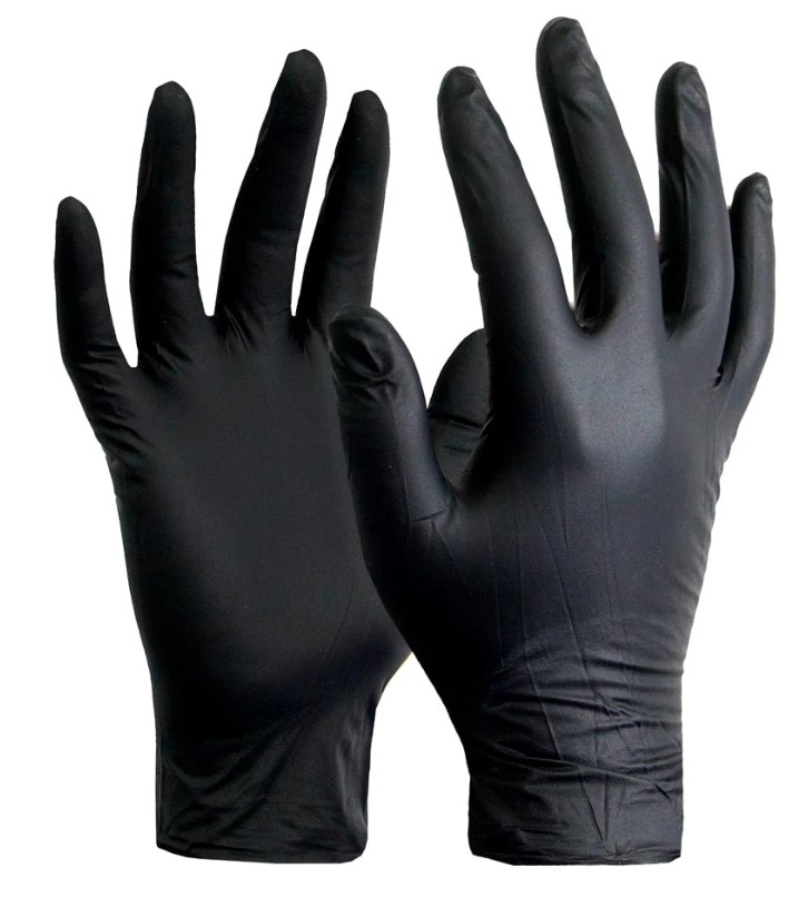 GUANTE NITRILO NEGRO CALIBRE 8 UKAINT