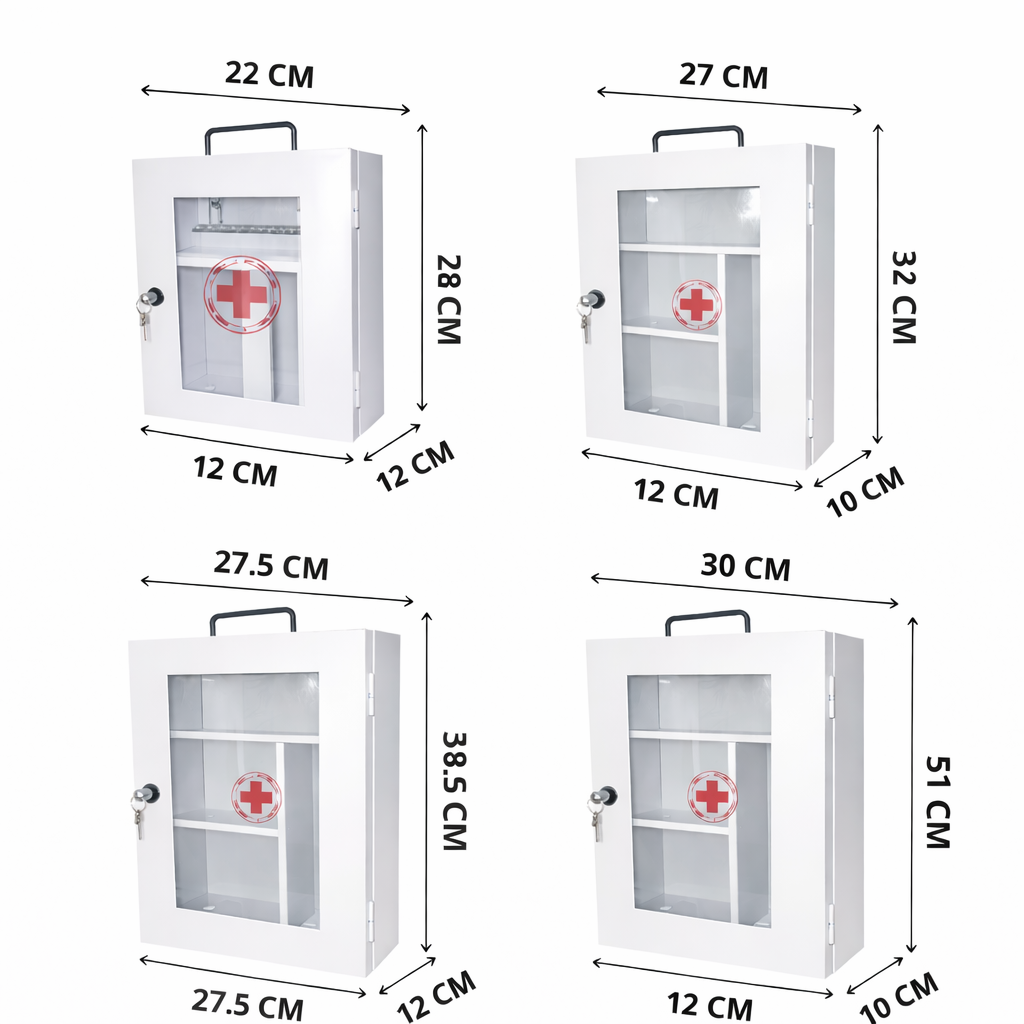 BOTIQUIN METALICO DE PRIMEROS AUXILIOS
