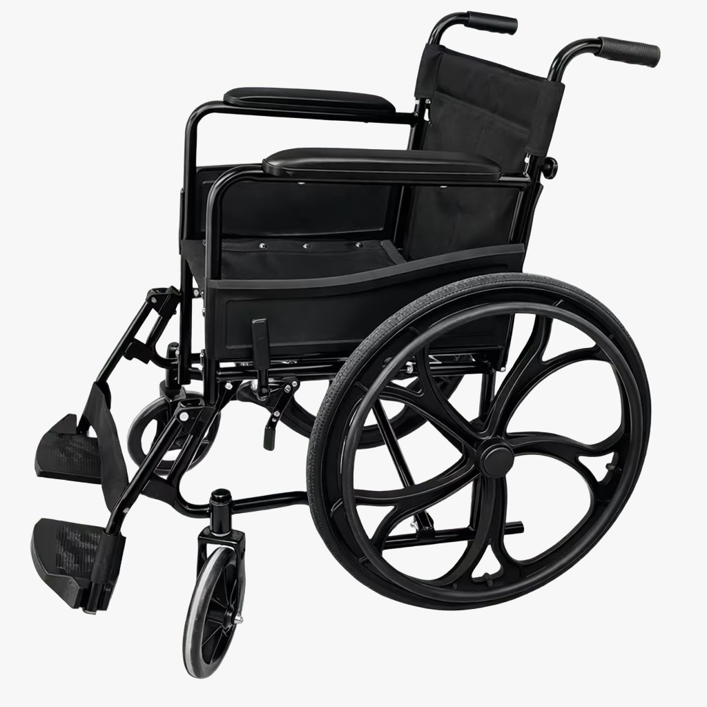 SILLA DE RUEDAS ESTÁNDAR CON RIN ESTRELLA KONFORT PLUS